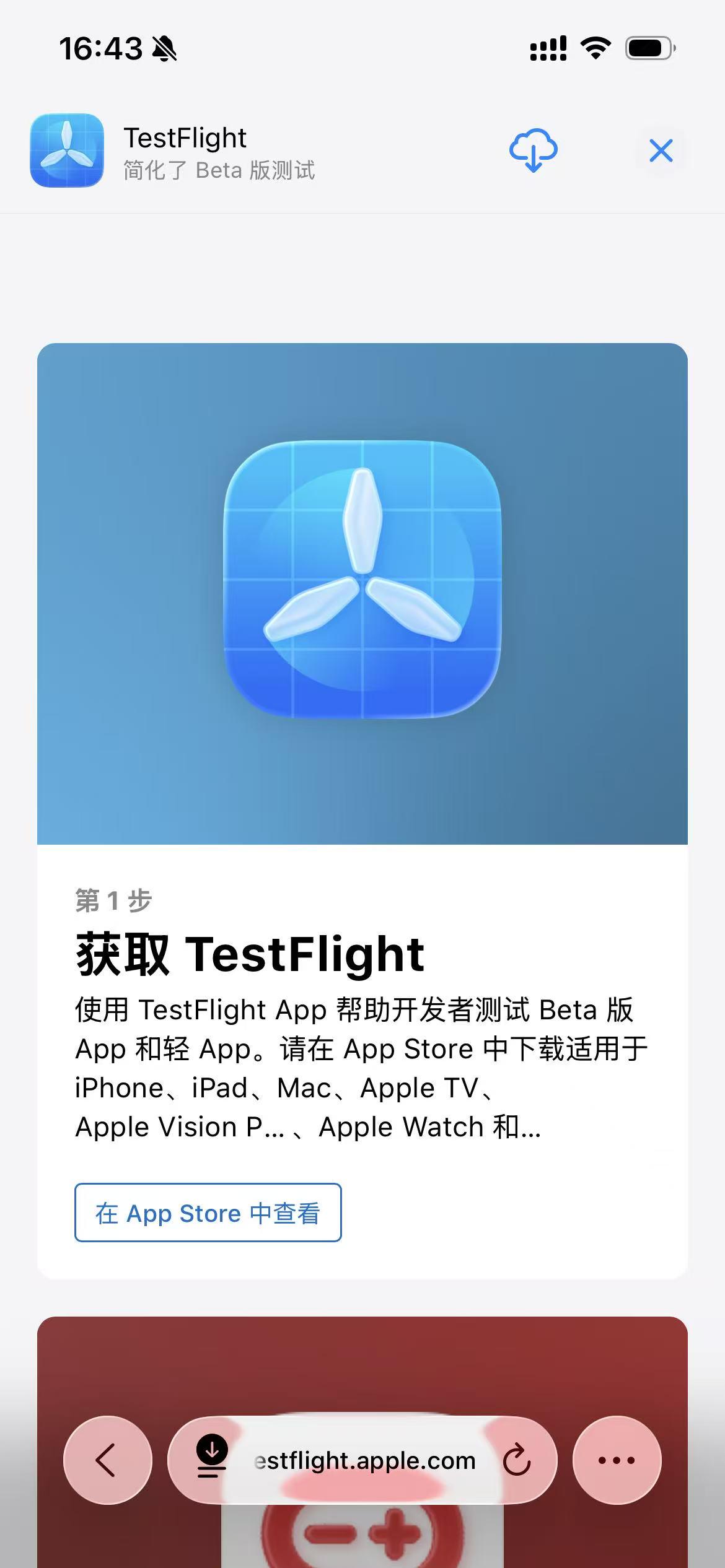 安装 TestFlight 2